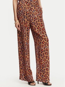 LOLA CASADEMUNT Spodnie palazzo MS2614002 Brązowy Wide Leg