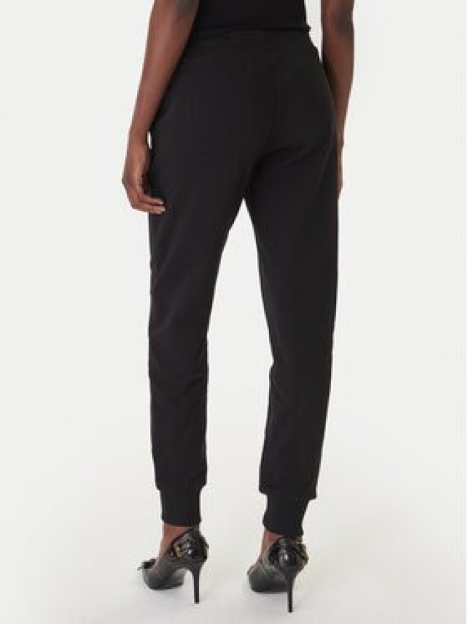 Versace Jeans Couture Spodnie dresowe 80HAAT01 CF01T Czarny Regular Fit