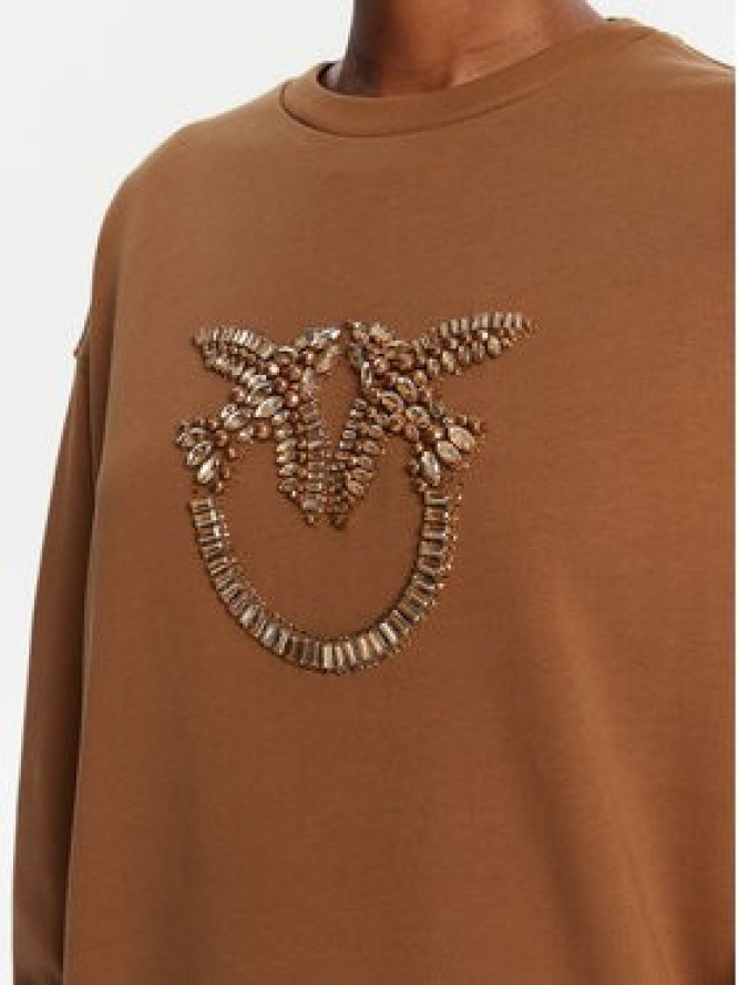 PINKO Bluza Nelly 100534 A2RO Brązowy Regular Fit