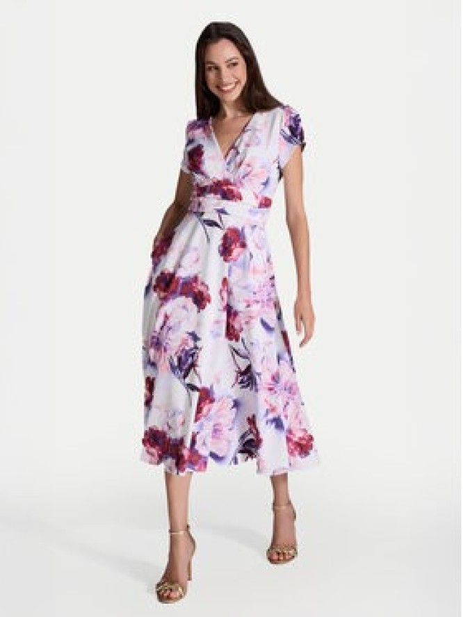 Swing Sukienka koktajlowa 5AI12700 Kolorowy Regular Fit