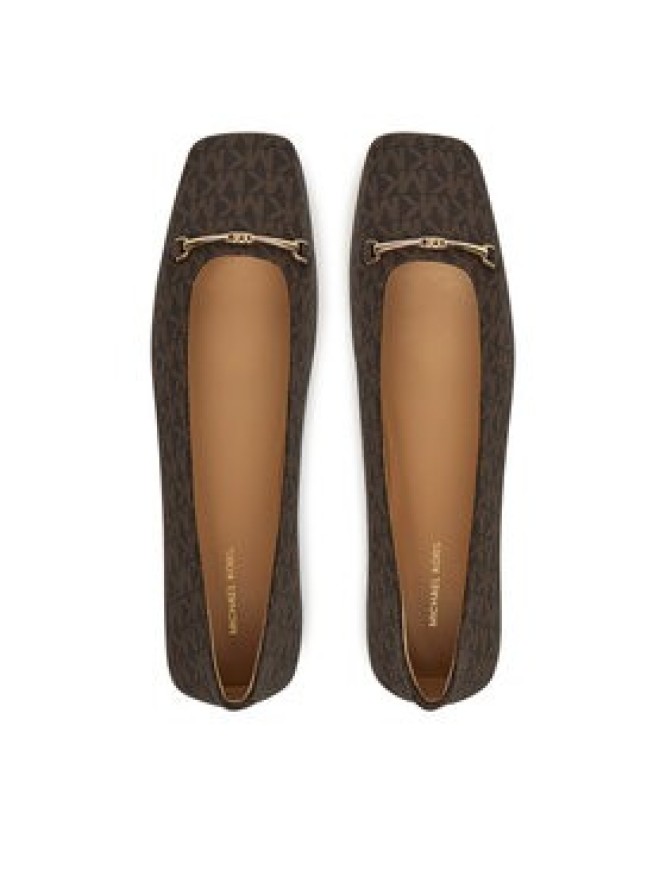 MICHAEL Michael Kors Baleriny Lena 40S5LEFP1B Brązowy