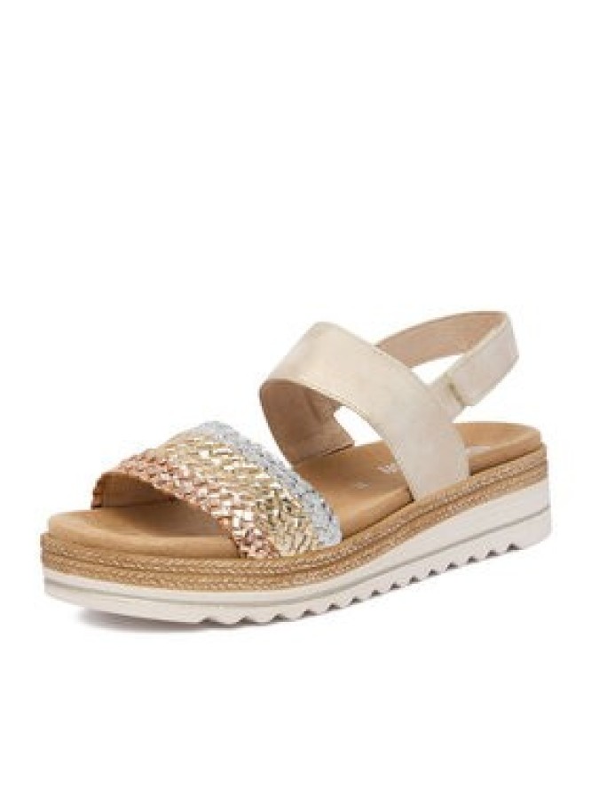 Remonte Sandały CEO-D0Q56-90 Złoty