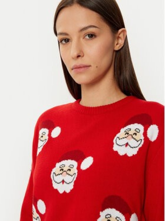 Ysabel Mora Sweter 70028 Czerwony Regular Fit