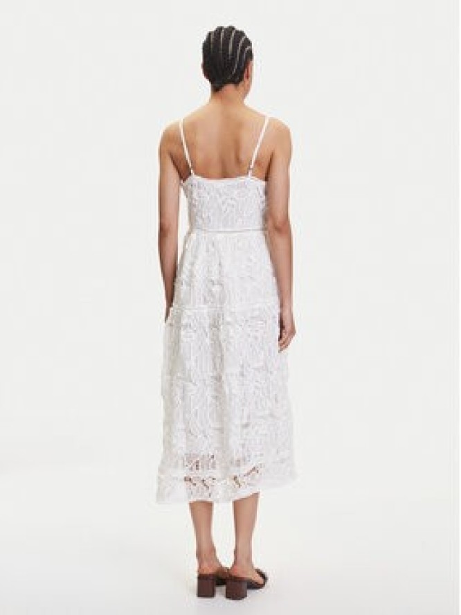 YAS Sukienka letnia Lifa 26037183 Biały Regular Fit