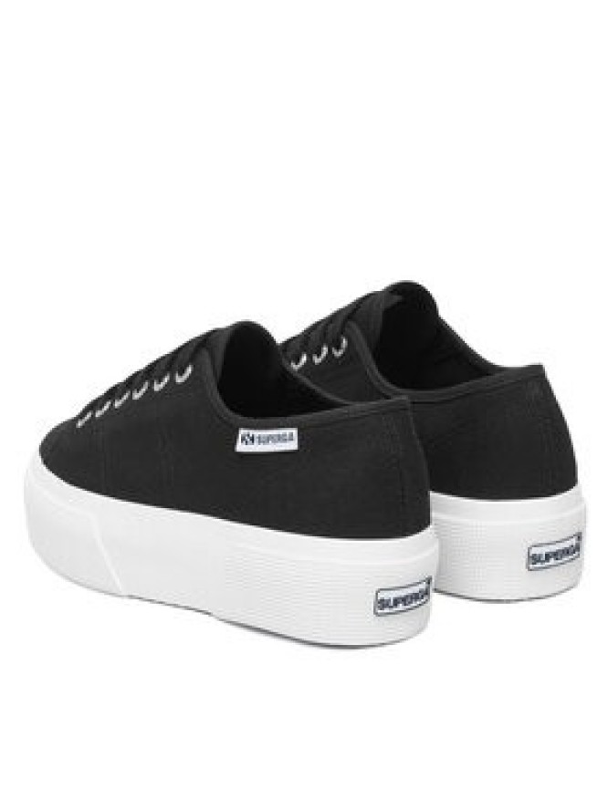 Superga Tenisówki 3790 Platform S3134MW Czarny