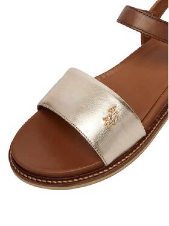 U.S. Polo Assn. Sandały EO-ADELI001W/6L1 Złoty