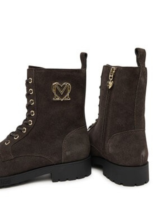 LOVE MOSCHINO Trzewiki JA24254G0NIG0313 Brązowy