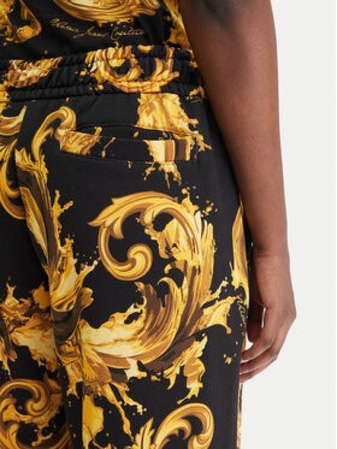 Versace Jeans Couture Spodnie dresowe 80HAA320 FS196 Czarny Regular Fit