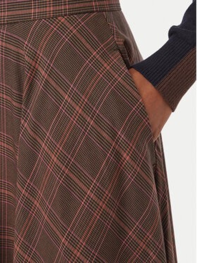 MAX&Co. Spódnica trapezowa Micio 2626106063200 Brązowy Regular Fit