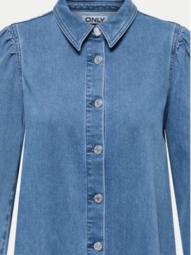 ONLY Sukienka jeansowa Alma 15345570 Niebieski Regular Fit
