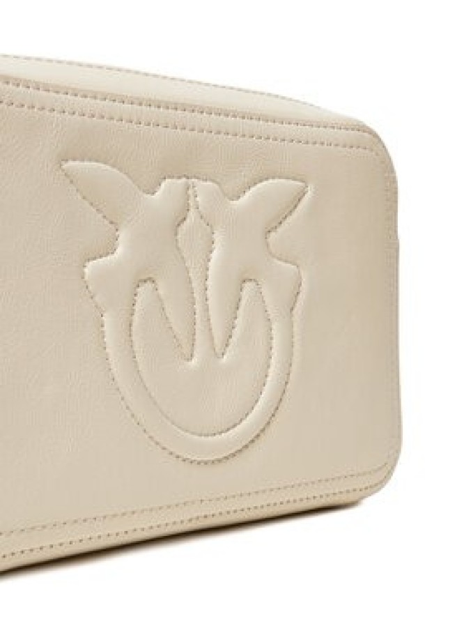PINKO Torebka Carrie Camera Bag Classic PE 25 PLTT 104336 A26J Écru