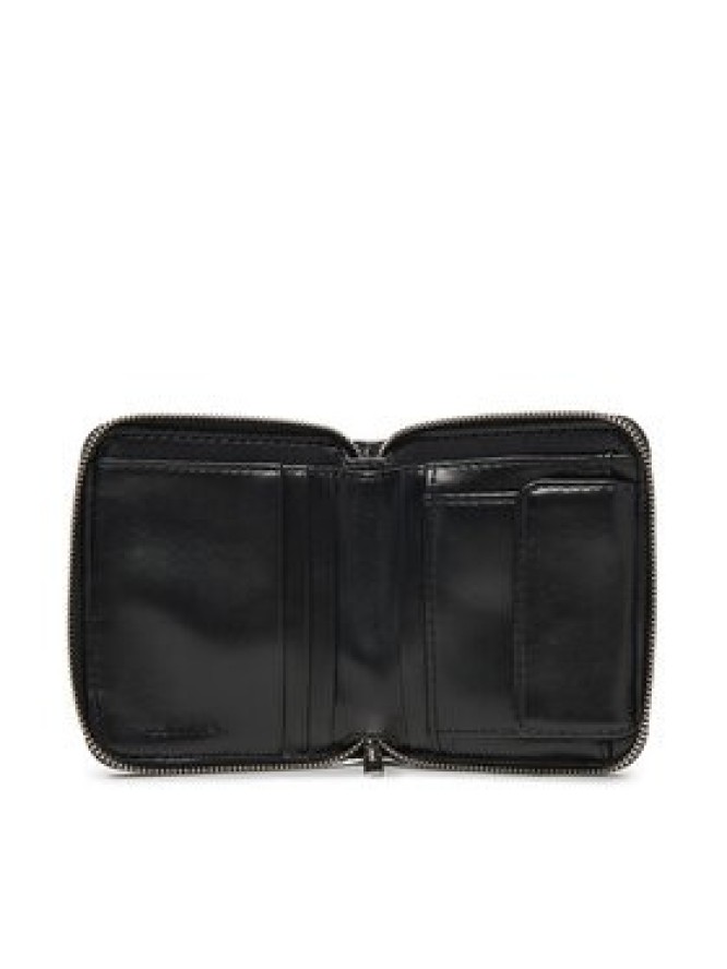 Calvin Klein Portfel Quilted Square Zip Around LV04F1121G Czarny