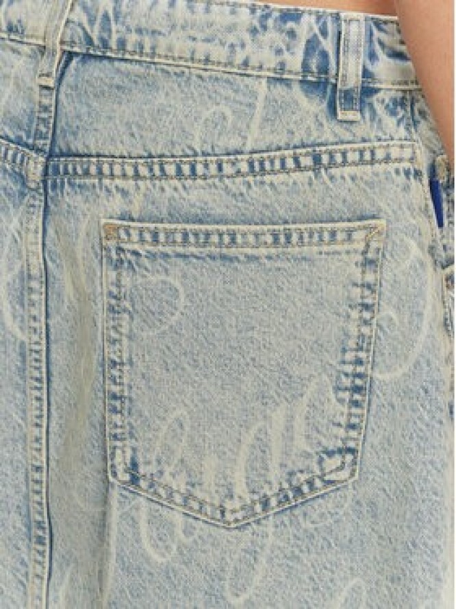 HUGO Spódnica jeansowa Gami 50534755 Niebieski Regular Fit