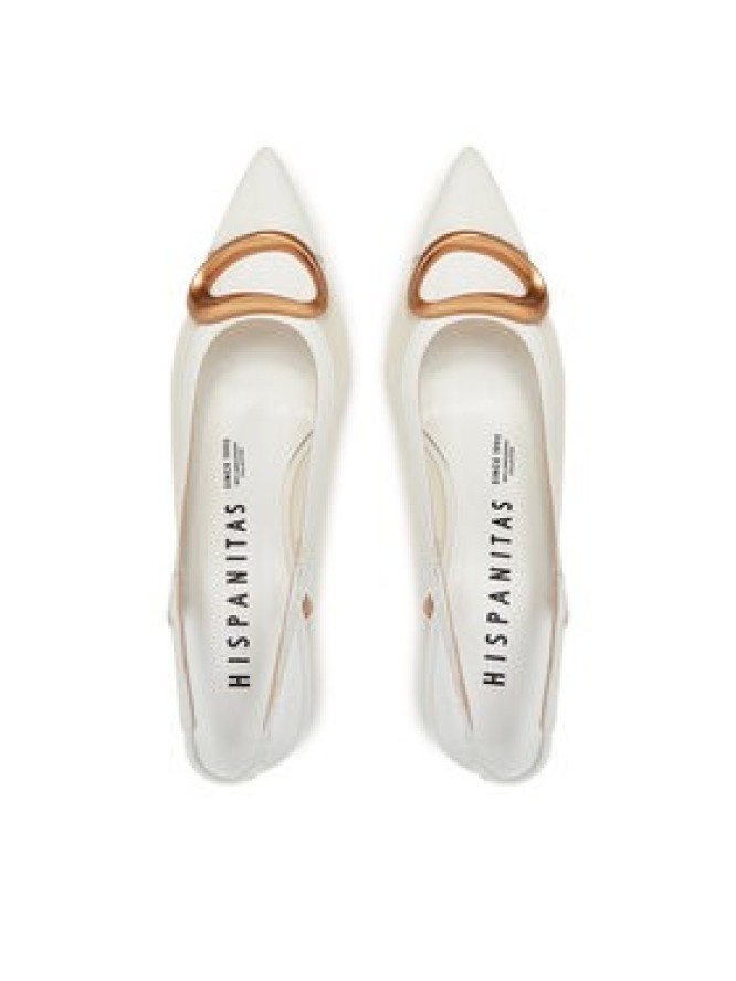 Hispanitas Czółenka Nova HV253957 Biały