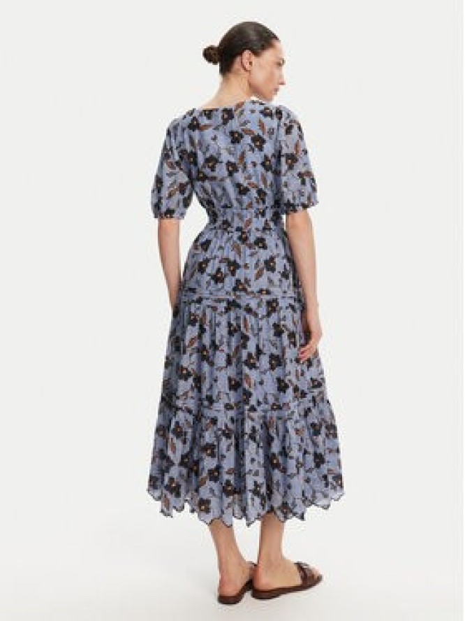 Pepe Jeans Sukienka letnia Eva PL953695 Błękitny Regular Fit