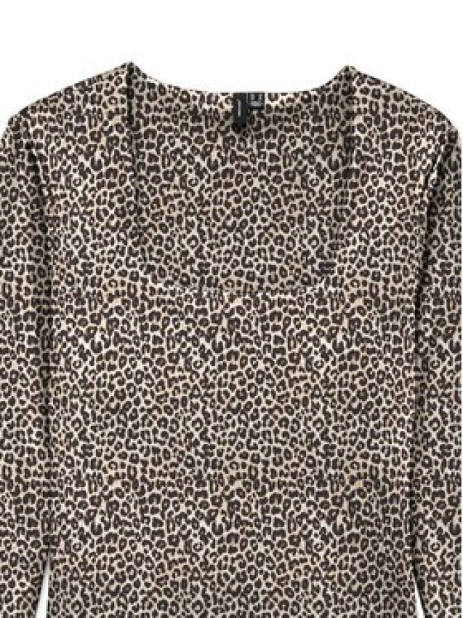 Vero Moda Bluzka Million 10334613 Beżowy Regular Fit