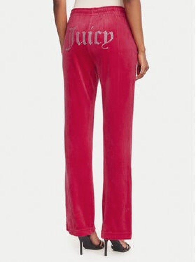 Juicy Couture Spodnie dresowe Tina JCAPW045 Czerwony Regular Fit