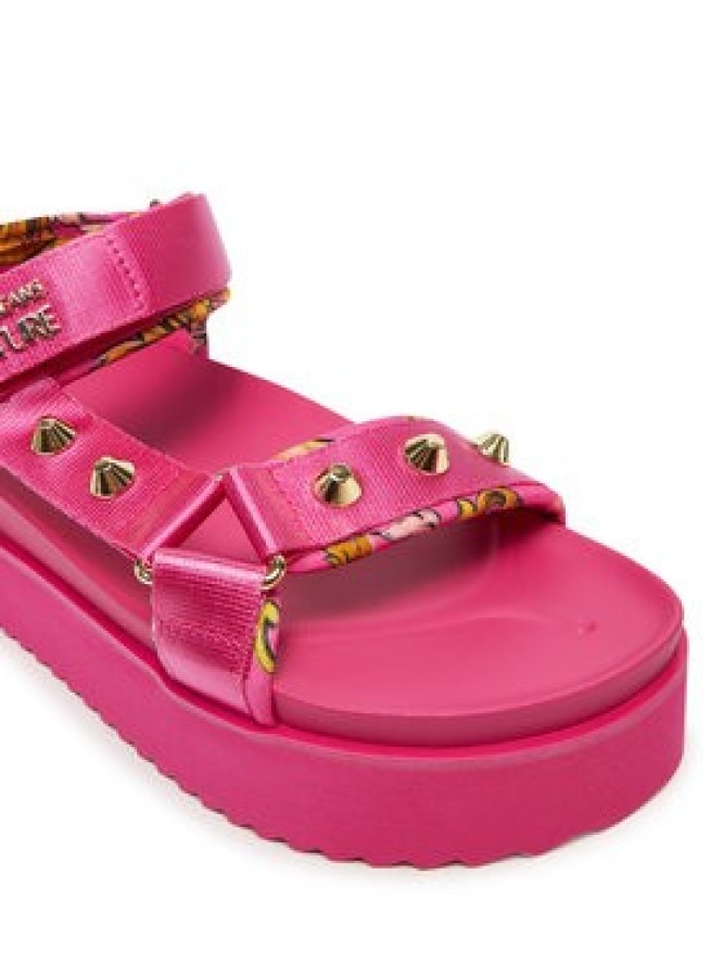 Versace Jeans Couture Sandały 78VA3SM2 Różowy