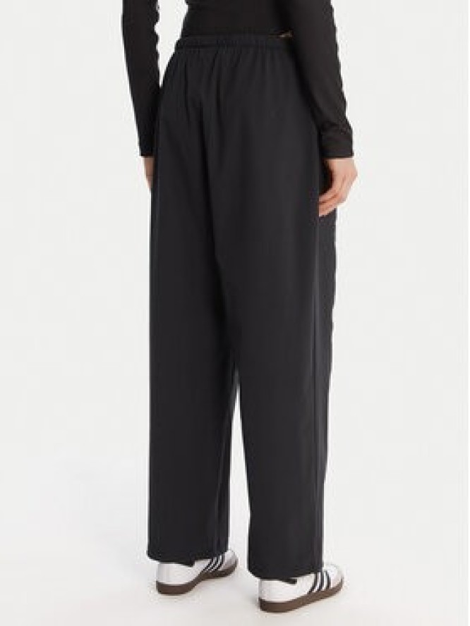 adidas Spodnie dresowe Ribbon Parachute JV9727 Czarny Loose Fit