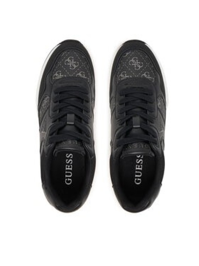 Guess Sneakersy FLFMIC ELE12 Czarny