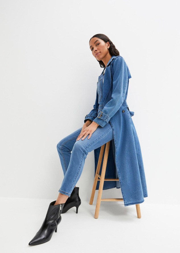 Ogrodniczki dżinsowe Boyfriend Fit