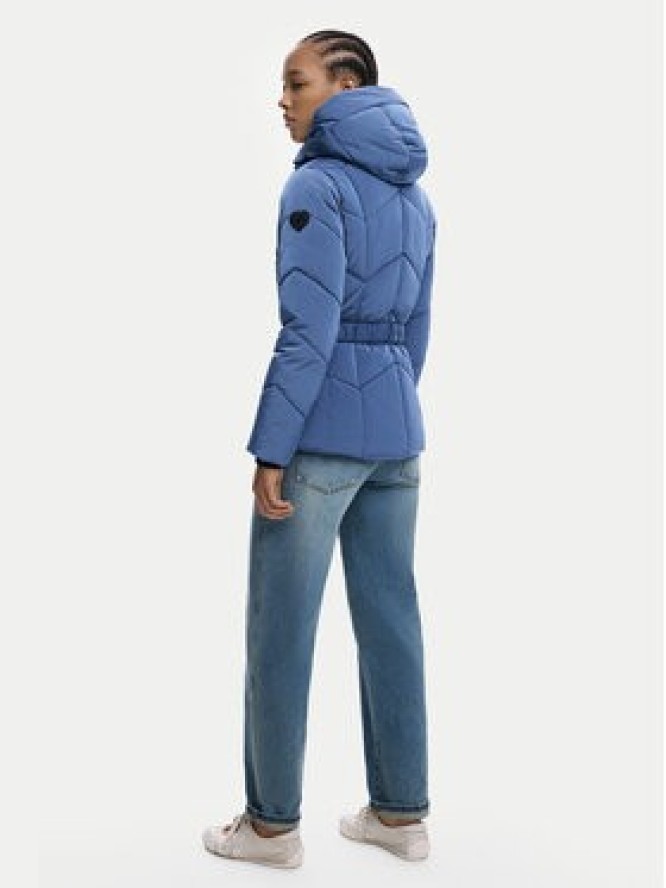 Desigual Kurtka zimowa Lyn 25WWEW60 Niebieski Regular Fit