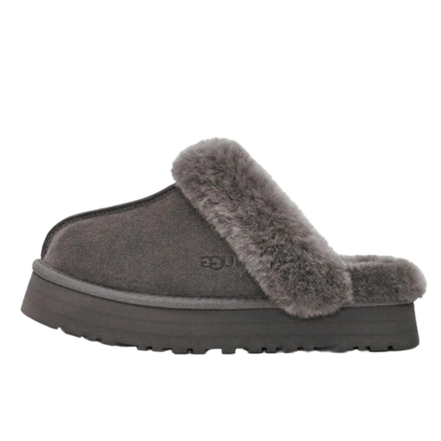 Buty do chodzenia dla dorosłych UGG Disquette Slipper Charcoal
