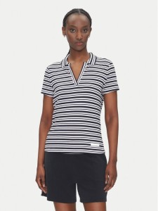 EA7 Emporio Armani Polo 7W000490 AF12654 FB101 Biały Regular Fit