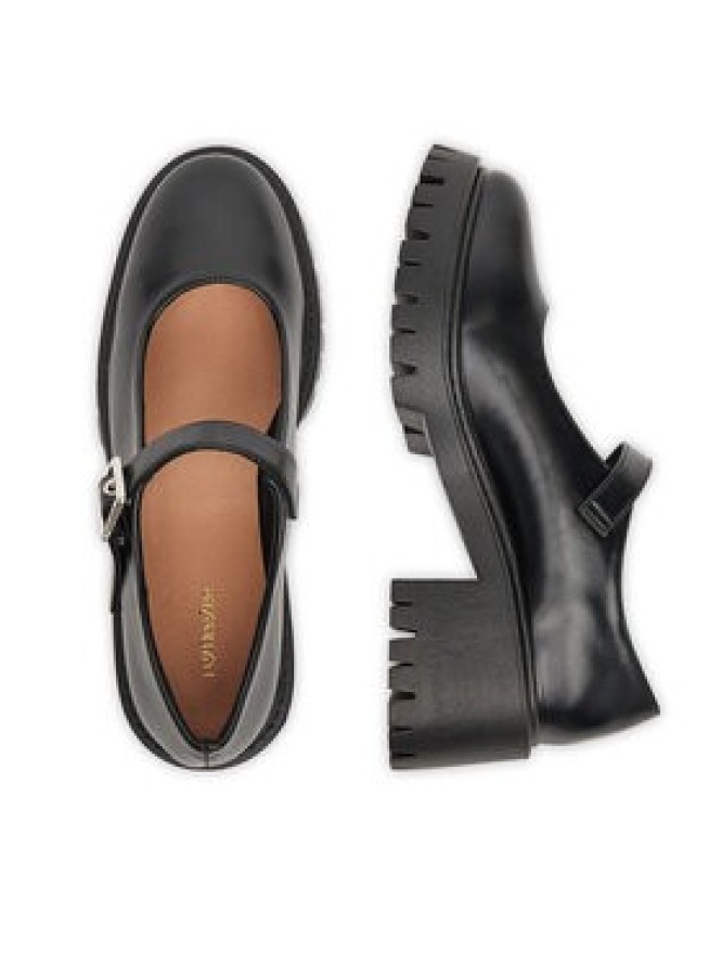 DeeZee Półbuty 1755-1 Czarny