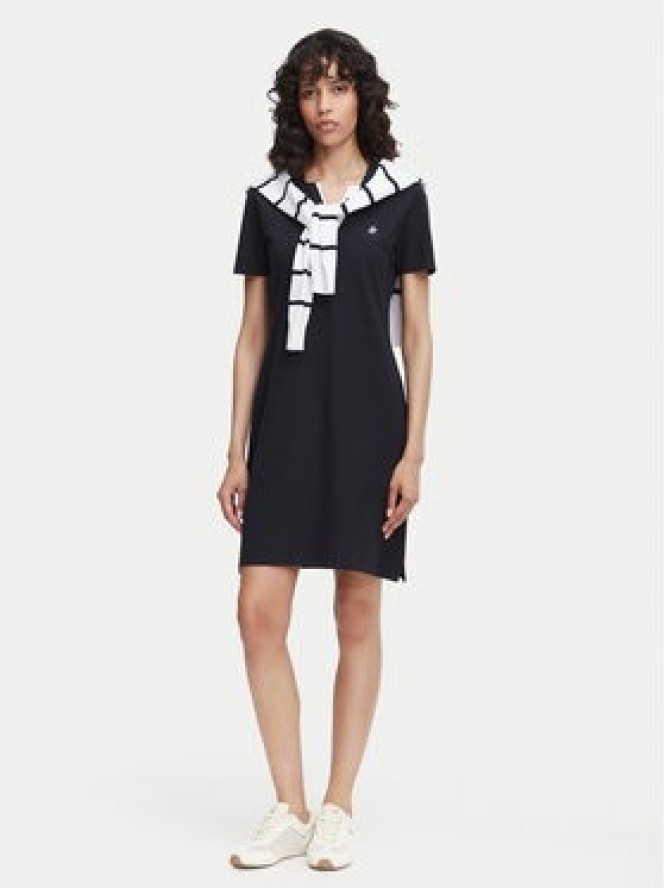 Beverly Hills Polo Club Sukienka codzienna P-SS26W-ABP526591-0298 Granatowy Regular Fit