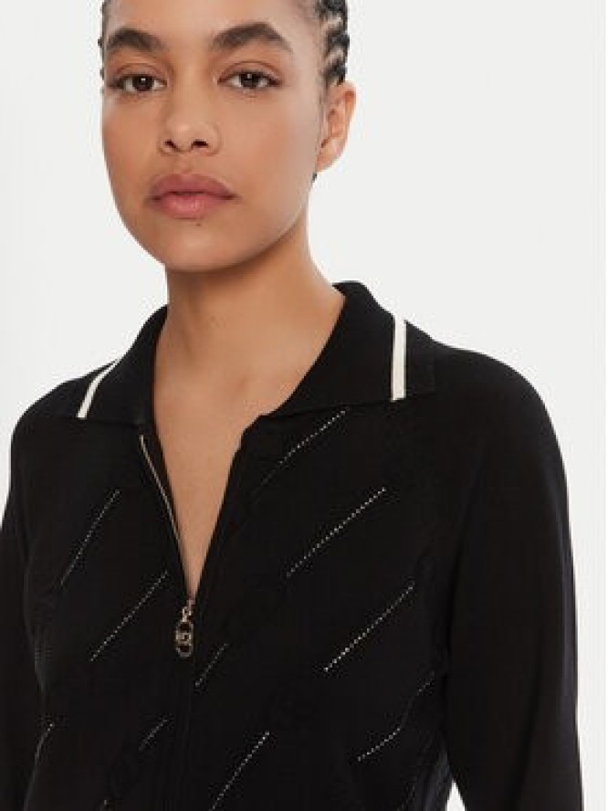 Liu Jo Sport Kardigan TF5032 MS63L Czarny Regular Fit