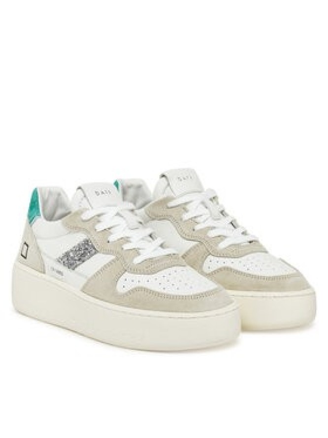 D.A.T.E. Sneakersy Court W421-CP-VC Biały