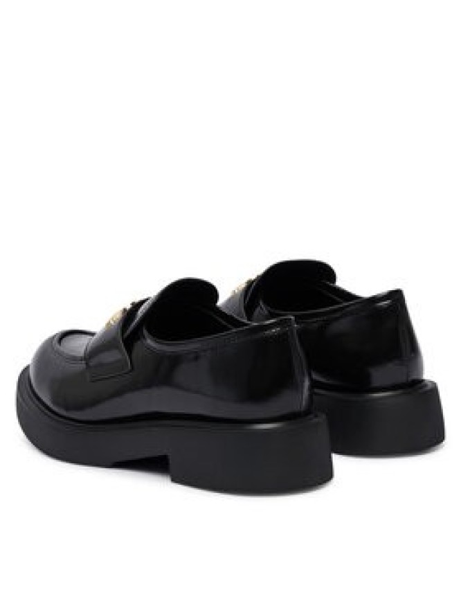 LOVE MOSCHINO Loafersy JA10404G0NJD0000 Czarny