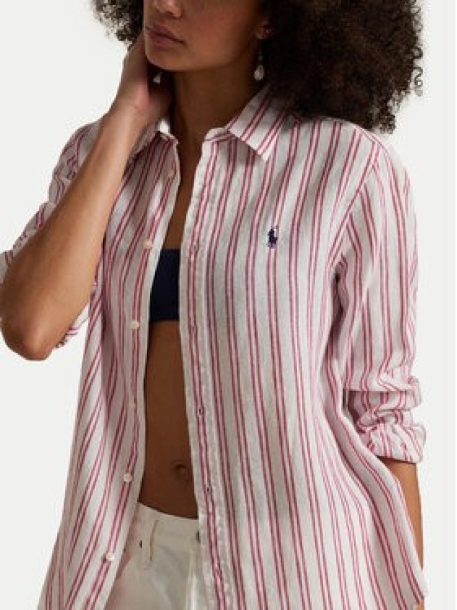 Polo Ralph Lauren Koszula 211970691008 Różowy Classic Fit