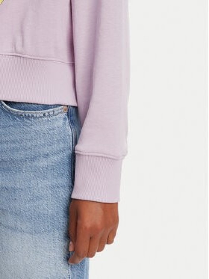 Billabong Bluza All Time EBJFT00146 Fioletowy Boxy Fit