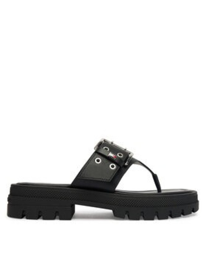 Tommy Jeans Japonki Tjw Buckle Sandal EN0EN02948 Czarny