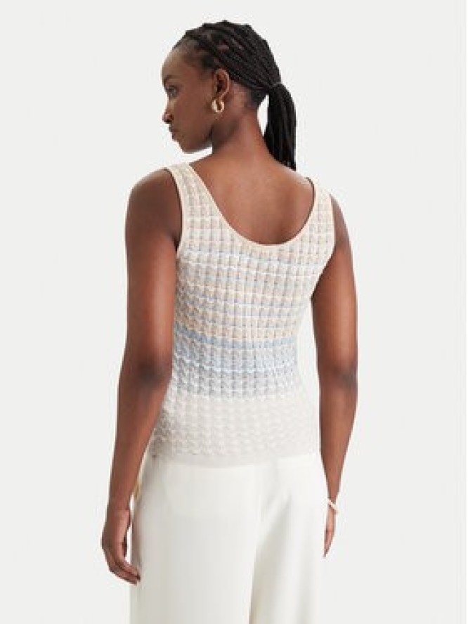 Guess Sweter W6GR08 Z0589 Beżowy Regular Fit