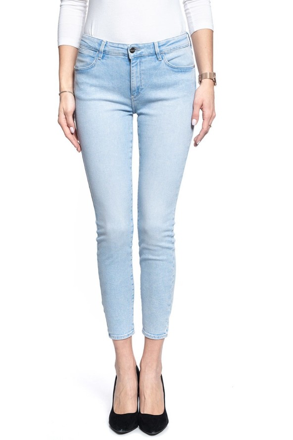 SPODNIE DAMSKIE WRANGLER SKINNY SOFT BREEZE W28MJG21S 112128462