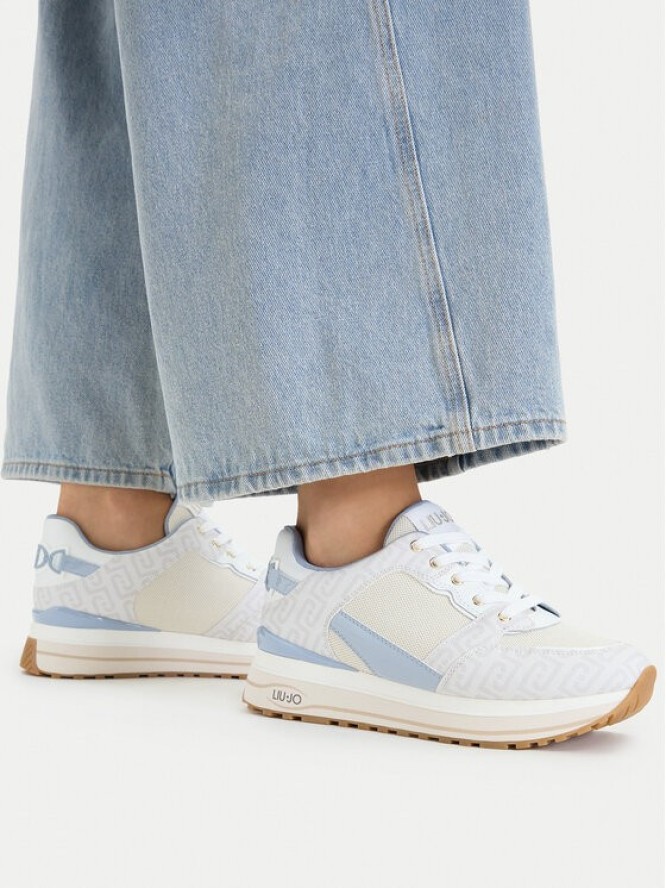 Liu Jo Sneakersy Maxi Wonder 91 BA6011 TX518 Szary