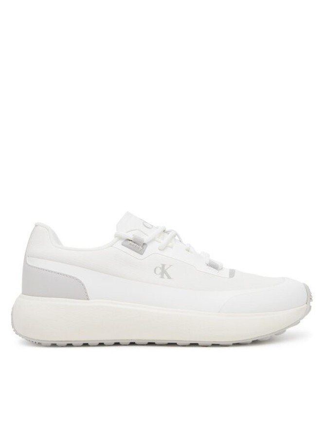 Calvin Klein Jeans Sneakersy Athleisure Runner Laceup Nt YW0YW01823 Biały