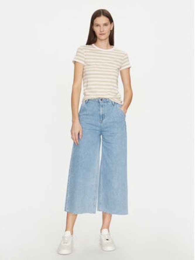 BOSS T-Shirt Esla 50504192 Beżowy Regular Fit