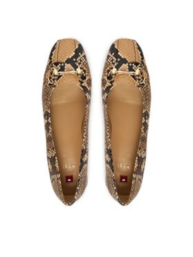 HÖGL Baleriny 1-100927 Brązowy