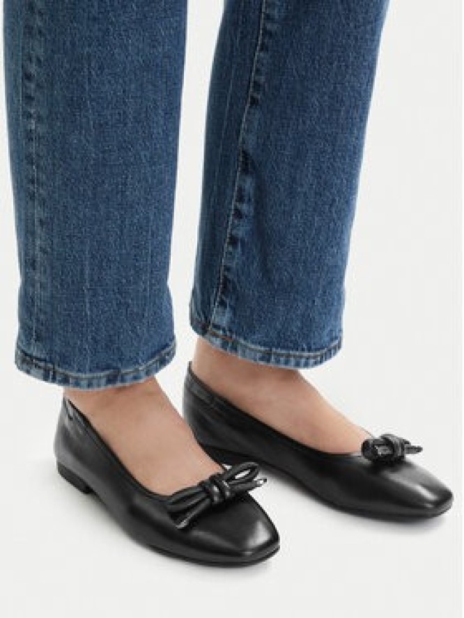 U.S. Polo Assn. Baleriny EO-OXANA001W/6L1 Czarny