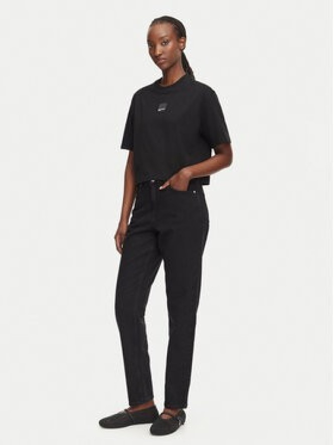 Karl Lagerfeld Jeans Jeansy A4W10037 Czarny Mom Fit