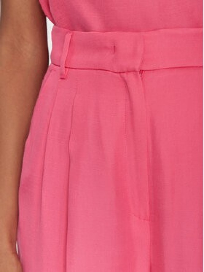 Marella Spodnie palazzo Pianosa 2515131041 Różowy Wide Leg