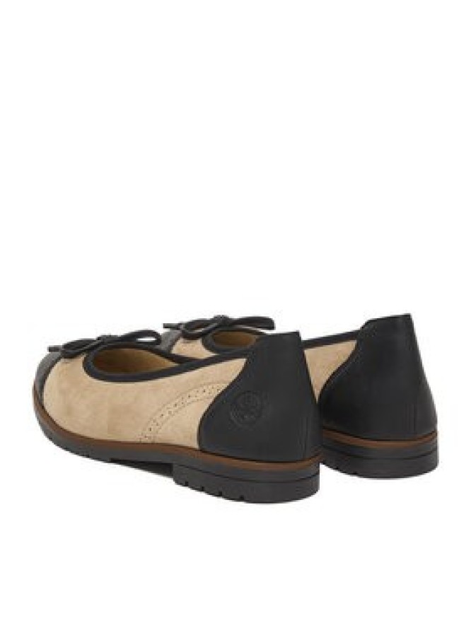 Rieker Baleriny 45358-60 Beżowy