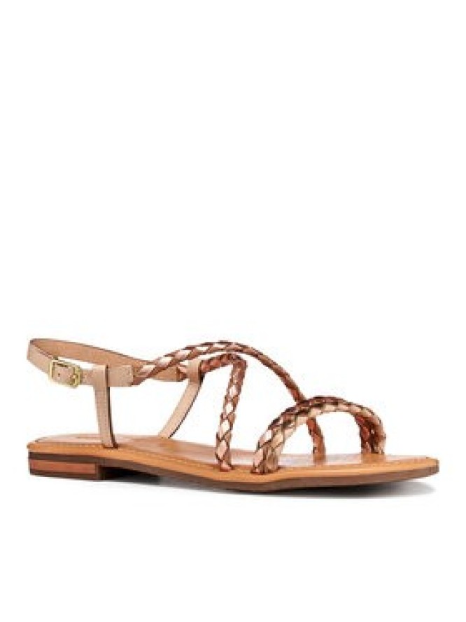 Geox Sandały D Sozy S D65LXA 0KFKY C8ZH8 Brązowy