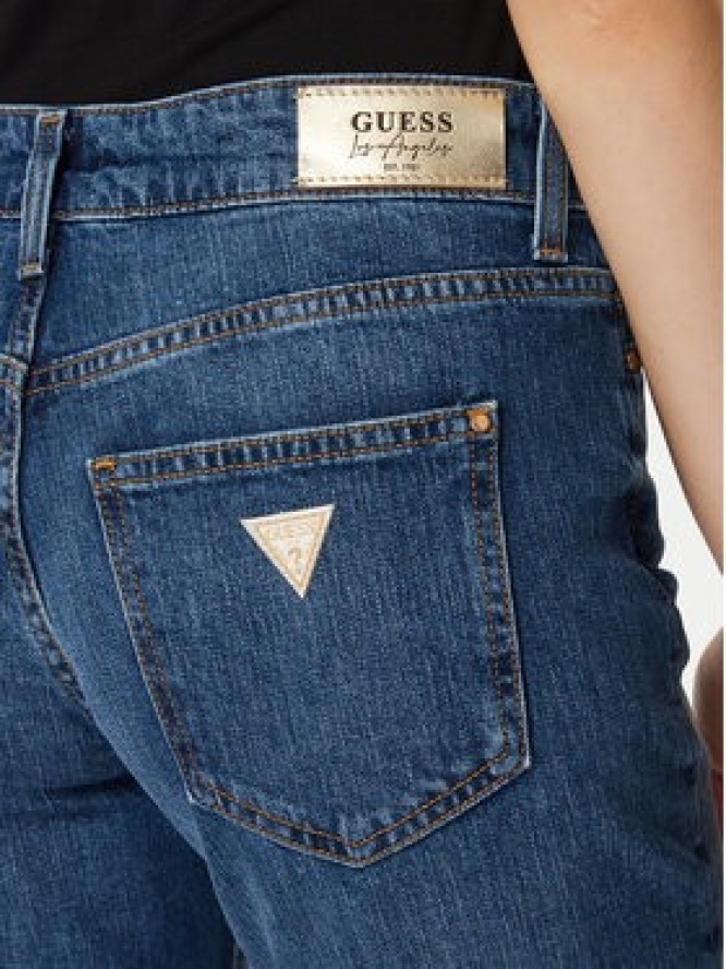 Guess Jeansy W6YAJD D1655 Niebieski Straight Leg