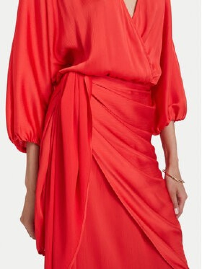 ACCESS FASHION Sukienka wieczorowa 63-3379-357 Czerwony Regular Fit