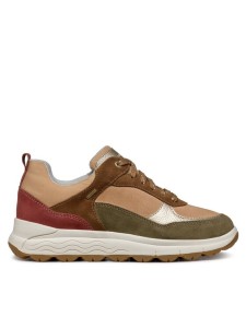 Geox Sneakersy D Spherica 4X4 B Abx D3626D 00022 CB3A8 Brązowy